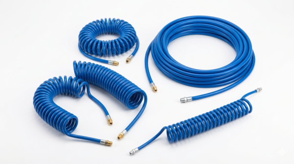 PU recoiled spiral hose pipe (10mtr)