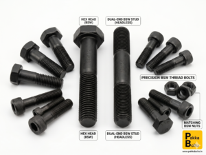 HT Nut and Bolts "BSW" Thread