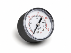2" back thread pressure gauge